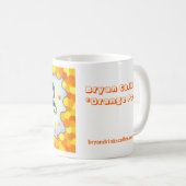Tasse orange de bruit (Devant droit)