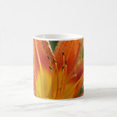 Tasse orange de fleur (Centre)