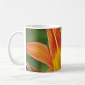Tasse orange de fleur (Gauche)