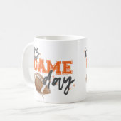 Tasse orange de jour de jeu (Devant gauche)