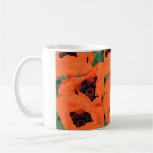 Tasse orange de pavot (Gauche)