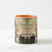 Tasse orange de tigre (Centre)