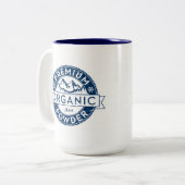 Tasse organique de la meilleure qualité de poudre (Devant gauche)