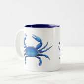 Tasse orientale de crabe bleu (Devant gauche)