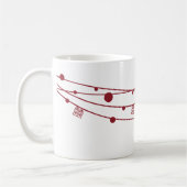 Tasse orientale de mariage de doubles lanternes de (Gauche)