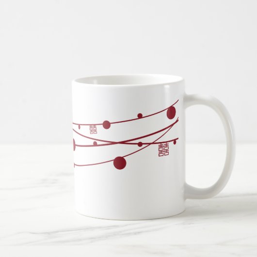 Tasse orientale de mariage de doubles lanternes de (Droite)