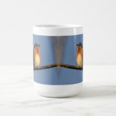 Tasse orientale d'oiseau bleu (Centre)