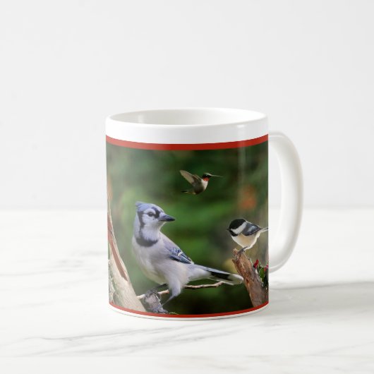 Tasse orientale d'oiseaux (Devant droit)
