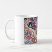 Tasse orientale fraîche de tatouage de dragons (Gauche)