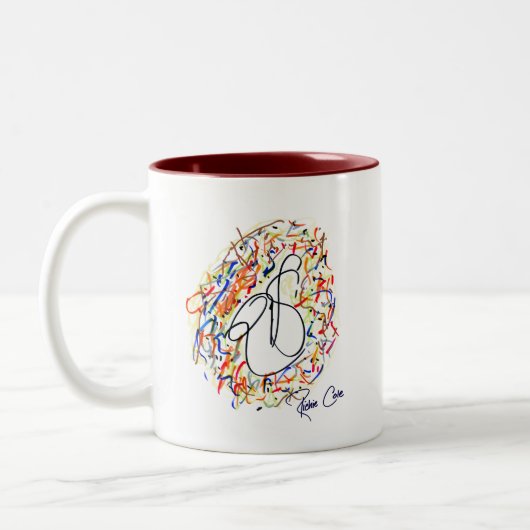 Tasse originale d'art de Richie Cole (Gauche)