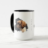 Tasse originale d'art de Shih Tzu (Devant gauche)