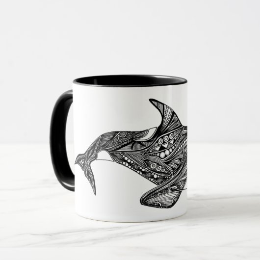 Tasse originale de conception d'orque (Devant gauche)