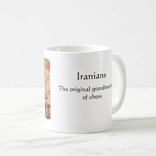 Tasse originale de grands maîtres (Iran) (Devant droit)
