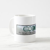 Tasse originale de logo de codex (Devant gauche)