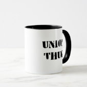 Tasse originale de voyou des syndicats (Devant droit)