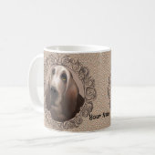 Tasse Ornée Bloodhound (Devant gauche)