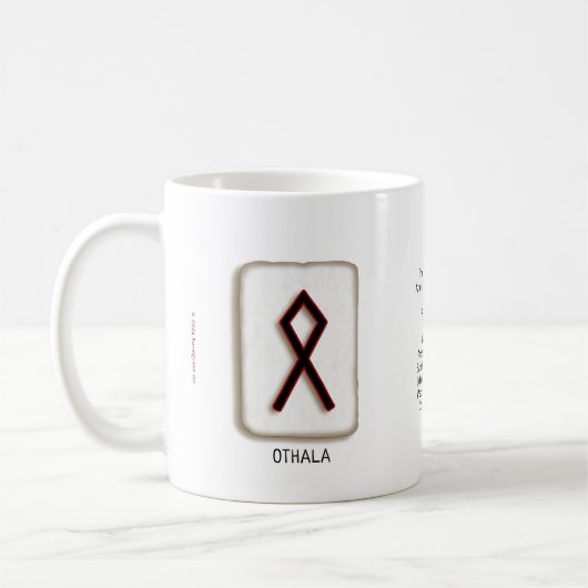 Tasse Othala RuneStone 330 ml (Gauche)
