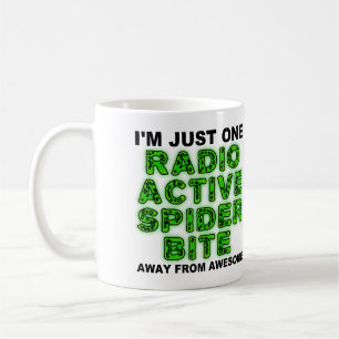 Tasse ou mug de voyage drôle avec morsure d'araign