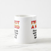 Tasse ou mug drôle de sportif intello (Centre)