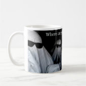 Tasse Où sont vos lunettes ? (Gauche)