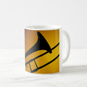 Tasse ou Stein de café de trombone (Devant droit)