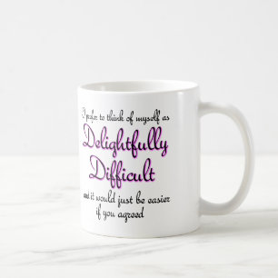 Tasse ou tasse de voyage drôle délicieusement diff