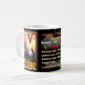 Tasse ou tasse de zodiaque de Bélier (Devant gauche)