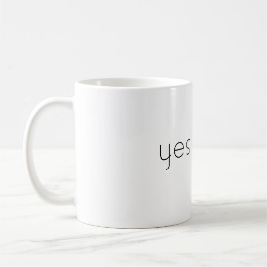 tasse oui chère (Gauche)