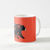 Tasse Ours Art Populaire (Devant droit)