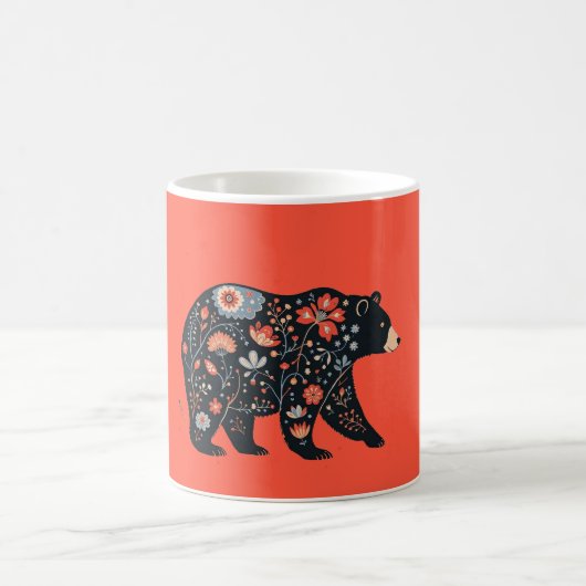 Tasse Ours Art Populaire (Centre)