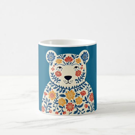 Tasse Ours Art Populaire (Centre)