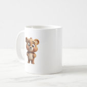 tasse ours en peluche (Devant gauche)