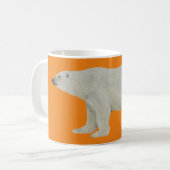 Tasse Ours Polaire Orange (Devant gauche)