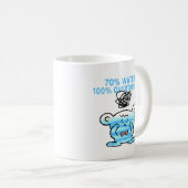 Tasse Ours Suranalyse – 70 % Eau, 100 % Pensées (Devant droit)