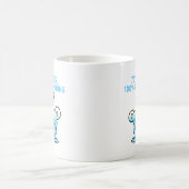 Tasse Ours Suranalyse – 70 % Eau, 100 % Pensées (Centre)
