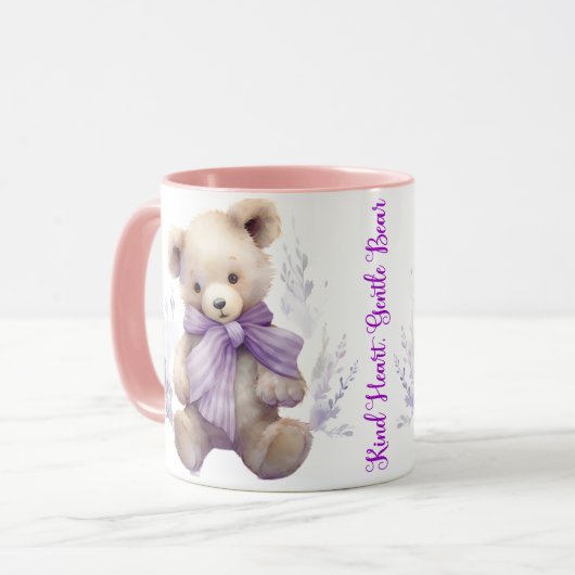 Tasse Ourson Doux Coeur Gentil (Devant gauche)