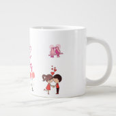 Tasse Ourson Mignon Bonne Saint-Valentin (Droite)