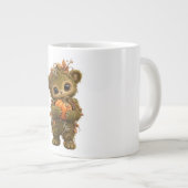 Tasse Ourson Mousse Citrouille Mignonne (Devant droit)
