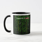 Tasse ouverte une session et chargée (Gauche)