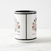Tasse OVERFLOW conçue par Adiela Akoo (Centre)