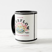 Tasse OVERFLOW conçue par Adiela Akoo (Devant gauche)