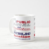 Tasse : PAA "ont mis le dos de public " (Devant gauche)