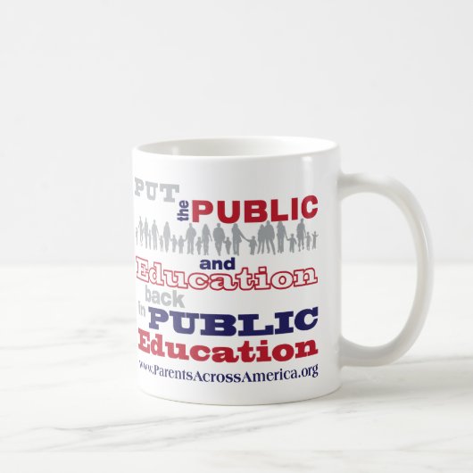 Tasse : PAA "ont mis le dos de public " (Droite)