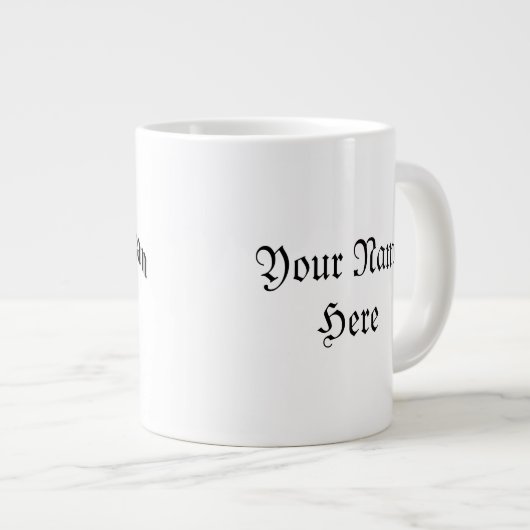 Tasse païenne faite sur commande d'éléphant de (Devant droit)