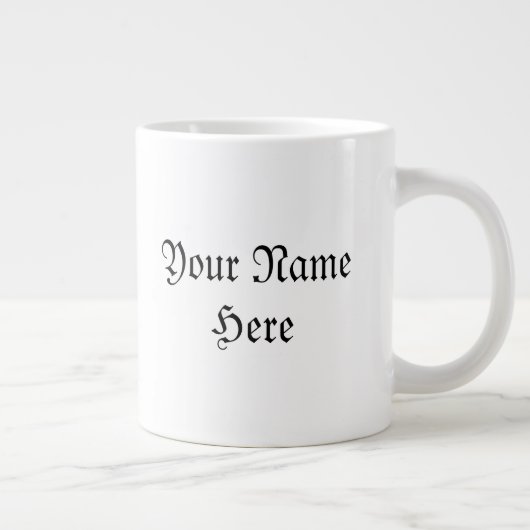 Tasse païenne faite sur commande d'éléphant de (Droite)