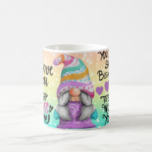 Tasse pailletante GNOME Glitter, pour les amateurs