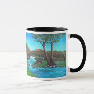 Tasse paisible de courant