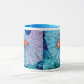 Tasse paisible de poissons de clown (Centre)