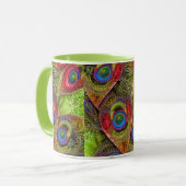 Tasse paisley abstrait (Devant gauche)