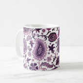 Tasse Paisley Violet (Devant gauche)